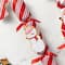 Glitzhome® 12PK 1.25"D x 10"H Candy Cane Christmas Party Crackers with Gift Contents